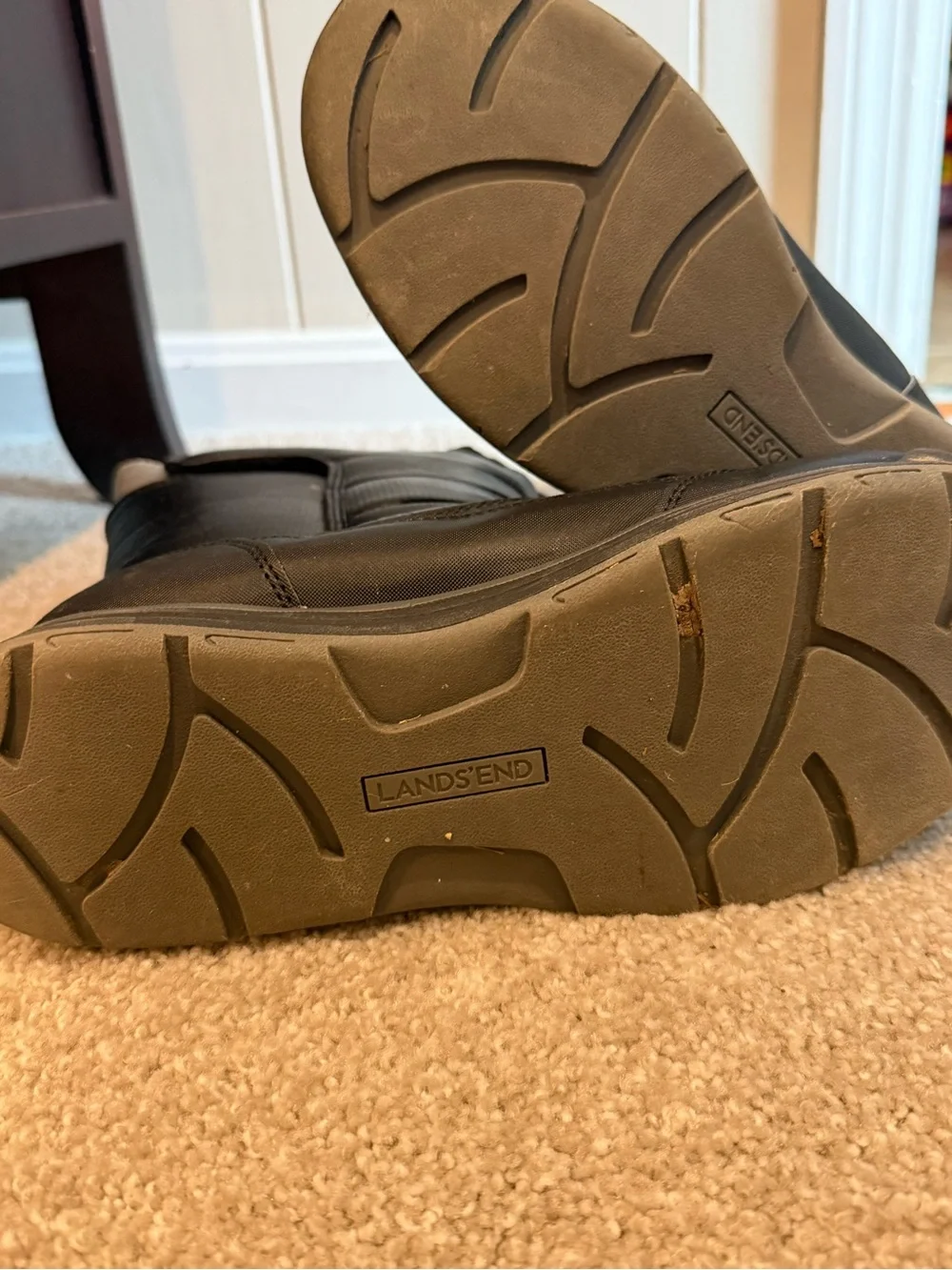 🛍️Kids Black Winter Snow Boots